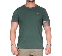 Ragwear Herren T-Shirt Kurzarmshirt Basic mit kleinem Patch Endrew B 2522-15013 Pine Green (5016) XL