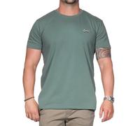 Ragwear Herren T-Shirt Kurzarmshirt Basic mit kleinem Patch Endrew F 2522-15017 Baltic (5033) XL