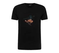 Ragwear Herren T-Shirt Shirt Kurzarm Rogger, Farbe:Schwarz, Artikel:-1010 Black, Größe:XL