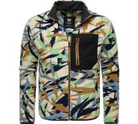 Ragwear Herren Übergangsjacke leichte Fleecejacke mit hohem Kragen und Brusttasche Collsy Brown Sugar Gr. XL