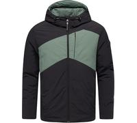 Winterjacke RAGWEAR "Cassey Warm YOUMODO", Herren, Gr. L (52), schwarz, Obermaterial: 100% Nylon, Innenfutter: 100% Polyester, Wattierung: 100% Polyester, gerade hüftbedeckend, hoch geschlossener Auss