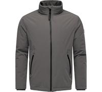 Outdoorjacke RAGWEAR "Colwie Warm YOUMODO", Damen, Gr. L (52), grau, Obermaterial: 90% Nylon, 10% Elasthan; Innenfutter: 100% Polyester; Wattierung: 100% Polyester, Basic, gerade hüftbedeckend, hoch g