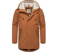 Kurzmantel RAGWEAR "Mr Smithem YOUMODO", Herren, Gr. XXL (56), braun, Obermaterial: 100% Polyester. Innenfutter: 100% Polyester. Wattierung: 100% Polyester, gerade Po-bedeckend, hoch geschlossener Aus