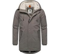 Kurzmantel RAGWEAR "Mr Smithem YOUMODO", Herren, Gr. L (52), braun (mokka), Obermaterial: 100% Polyester, Innenfutter: 100% Polyester, Wattierung: 100% Polyester, casual, gerade Po-bedeckend, hoch ges
