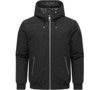 Ragwear Herren warme wasserdichte Winterjacke mit verstellbarer Kapuze Stuartt YOUMODO Black Gr. M