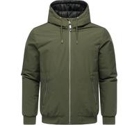 Winterjacke RAGWEAR "Stuartt YOUMODO", Herren, Gr. S (48), olivgrün, Obermaterial: 100% Polyester, Innenfutter: 100% Polyester, Wattierung: 100% Polyester, gerade hüftbedeckend, hoch geschlossener Aus