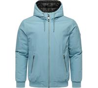 Winterjacke RAGWEAR "Stuartt YOUMODO", Herren, Gr. L (52), graublau, Obermaterial: 100% Polyester, Innenfutter: 100% Polyester, Wattierung: 100% Polyester, gerade hüftbedeckend, hoch geschlossener Aus