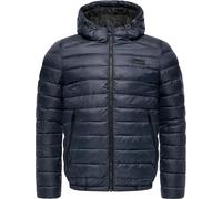 Steppjacke RAGWEAR "Vellos YOUMODO", Damen, Gr. M (50), navy, Obermaterial: 100% Polyester; Innenfutter: 100% Polyester; Wattierung: 100% Polyester; Ärmelfutter: 100% Polyester, gerade hüftlang, hoch 