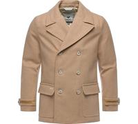 Kurzmantel RAGWEAR "Parr YOUMODO", Herren, Gr. S (48), beige (camelfarben), Obermaterial: 100% Polyester. Innenfutter: 100% Polyester. Wattierung: 100% Polyester, gerade Po-bedeckend, eng normaler Sau
