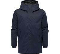 Ragwear Herren warmer Kurzmantel langer Winterparka wasserdicht Parcan Twill YOUMODO Navy Gr. XXL