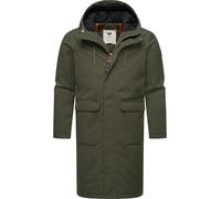 Wintermantel RAGWEAR "Mr Them Long" Gr. XL (54), grün Herren Mäntel (92702132-XL) grün