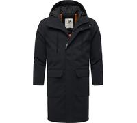 Ragwear Herren Warmer wasserdichter Wintermantel lang mit Kapuze Mr Them Long YOUMODO S-3XL