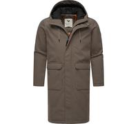 Ragwear Herren Warmer wasserdichter Wintermantel lang mit Kapuze Mr Them Long YOUMODO S-3XL