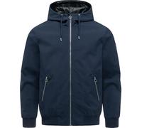 Outdoorjacke RAGWEAR "Stuartt Summer YOUMODO", Herren, Gr. M (50), navy, Obermaterial: 100% Polyester; Innenfutter: 100% Polyester, gerade hüftbedeckend, hoch geschlossener Ausschnitt, Ärmel ohne Ärme