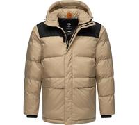 Steppjacke RAGWEAR "Mikkesh" Gr. M (50), grau (taupe) Herren Jacken (59804132-M) taupe