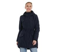 Outdoorjacke RAGWEAR "ELSIEN", Damen, Gr. XL, blau (navy), Web, Obermaterial: 100% Polyester, unifarben, Po-bedeckend, Rippstrickbündchen, Jacken (94792168-XL) navy