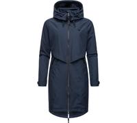 Jerseymantel RAGWEAR "Frodik" Gr. L (40), blau (navy) Damen Mäntel (15282930-L) navy