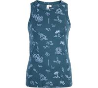 Ragwear Julyana Print Tank Top Damen (DE/NL/SE/PL, Alphanumerisch, S, Regular, Regular, Ocean Green)