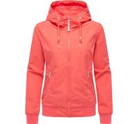 Ragwear Kapuzenjacke Damen koralle, M