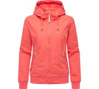 Ragwear Kapuzenjacke Damen koralle, S