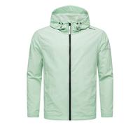 Outdoorjacke RAGWEAR "Lewie", Herren, Gr. M (50), grün (hellmint), Obermaterial: 100% Nylon, Innenfutter: 100% Polyester, Basic, gerade hüftbedeckend, hoch geschlossener Ausschnitt, Langarm weit elast
