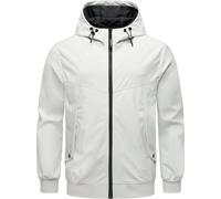 Outdoorjacke RAGWEAR "Tyller Bonded", Herren, Gr. M (50), weiß, Obermaterial: 100% Polyester, Innenfutter: 100% Polyester, Basic, gerade hüftbedeckend, hoch geschlossener Ausschnitt, Langarm Ärmel ohn