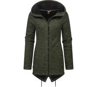 Ragwear Kapuzenstrickjacke Damen oliv, L