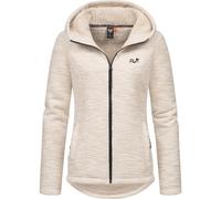 Ragwear Kapuzenstrickjacke Damen taupe, 4XL
