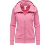 Ragwear Kapuzensweatjacke Damen rosa, XXL