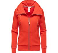 Ragwear Kapuzensweatjacke Damen rot, L