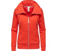 Ragwear Kapuzensweatjacke Damen rot, S