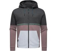 Ragwear Kapuzensweatjacke Herren schwarz, 4XL