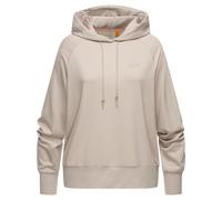 Kapuzensweatshirt RAGWEAR "Tonna" Gr. M (38), weiß (bone) Damen Sweatshirts (91338908-M) bone