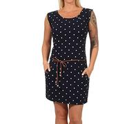 Ragwear Kleid Damen Tag DOTS 2111-20015 Dunkelblau 2028 Navy, Größe:S