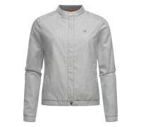 Kurzjacke RAGWEAR "Malawi Denim" Gr. XXL (44), grau (hellgrau) Damen Jacken (60778462-XXL) hellgrau