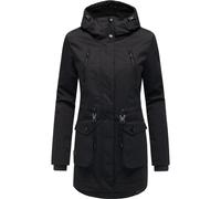 Kurzmantel RAGWEAR "Ellsa YOUMODO", Damen, Gr. XXL (44), schwarz, Obermaterial: 100% Polyester; Innenfutter: 100% Polyester; Wattierung: 100% Polyester, tailliert ca. Mitte Oberschenkel, hoch geschlos