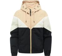 Ragwear leichte Damen Übergangsjacke kurz Regenjacke wasserdicht (Wassersäule: 11.000 mm) Bomberjacke mit Kapuze Rochele YOUMODO Black26 Gr. M