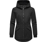 Outdoorjacke RAGWEAR "Dowey A", Damen, Gr. XL (42), schwarz, Außenmaterial: 100% Polyester, Innenfutter: 100% Polyester, casual, tailliert hüftbedeckend, hoch geschlossener Ausschnitt, Langarm Ärmel o