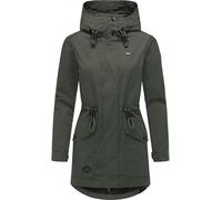 Parka RAGWEAR "Alysa", Damen, Gr. L (40), gelbgrün, Obermaterial: 100% Polyester; Innenfutter: 100% Polyester, tailliert Po-bedeckend, hoch geschlossener Ausschnitt, Ärmel ohne Ärmelschlitz normaler S