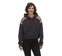 Ragwear MAGGYC Organic GOTS Damen Frauen Kapuzenpulli,Kapuzenpullover,Hoodie,Pullover mit Kapuze,Blau,L