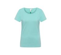 T-Shirt RAGWEAR "MINTTA", Damen, Gr. M (38), lagoon grün, Jersey, Obermaterial: 50% Baumwolle, 50% Polyester, unifarben, casual, regular fit, Rundhals, Kurzarm, Shirts (23476519-M) lagoon grün