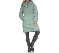 Steppmantel RAGWEAR "NATALKA", Damen, Gr. XL, dusty grün, Steppware, Obermaterial: 100% Polyester, unifarben, knielang, Mäntel Steppmantel, verdeckter Reißverschluss (15817618-XL) dusty grün