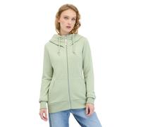 Ragwear Neskia Zip - Damen Sweatjacke dusty green L