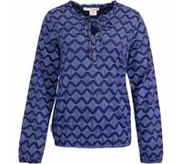 Ragwear Onelia Print Organic Longsleeve Damen (Midnight, S)