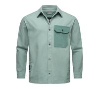 Ragwear Outdoorhemd Herren Regular Fit Baumwolle aqua, XXL