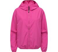 Outdoorjacke RAGWEAR "Vinzie C", Damen, Gr. XS (34), pink (magenta), 100% Polyester, casual, lässig geschnitten hüftlang, hoch geschlossener Ausschnitt, Langarm Ärmel ohne Ärmelschlitz elastischer Bun
