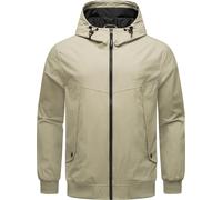 Outdoorjacke RAGWEAR "Tyller", Herren, Gr. M (50), grün (helloliv), Material: 74% Baumwolle, 26% Nylon, Innenfutter: 100% Polyester, casual, lässig geschnitten hüftlang, hoch geschlossener Ausschnitt,