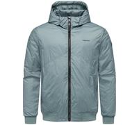 Outdoorjacke RAGWEAR "Sherwer YOUMODO", Herren, Gr. XXXL (58), blau (graublau), Obermaterial: 100% Nylon, Innenfutter: 100% Polyester, Wattierung: 100% Polyester, gerade hüftbedeckend, hoch geschlosse