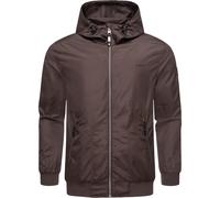 Outdoorjacke RAGWEAR "Stewie II" Gr. M (50), braun (dunkelbraun) Herren Jacken Outdoorjacken stylische Übergangsjacke mit großer Kapuze (82298322-M)