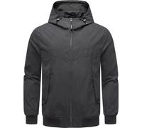 Outdoorjacke RAGWEAR "Tyller", Herren, Gr. XXL (56), schwarz, Material: 74% Baumwolle, 26% Nylon, Innenfutter: 100% Polyester, casual, lässig geschnitten hüftlang, hoch geschlossener Ausschnitt, Langa
